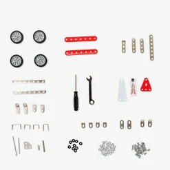DIY metal racing car