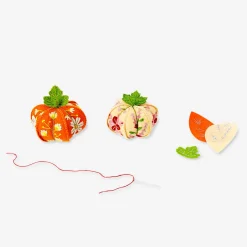 DIY pumpkins with embroidery