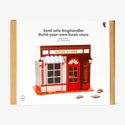 DIY wooden book store