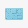 Drawing stencil with assorted shapes - 6 pcs