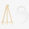 Easel with canvas