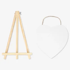 Easel with canvas