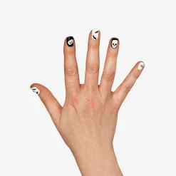 Embossed Halloween nail stickers