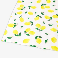 Fabric napkins with lemon print - 2 pcs