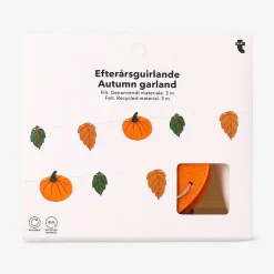 Felt garland with pumpkins - 300 cm