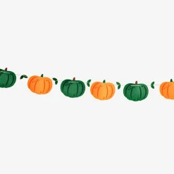 Felt pumpkin garland - 300 cm