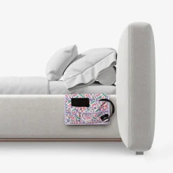 Floral bed pocket - 44x39 cm