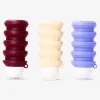 Foldable silicone travel bottles - 3 pcs