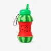 Foldable watermelon drinking bottle -