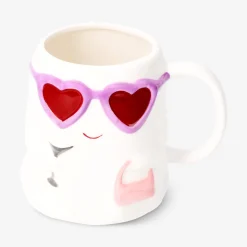 Ghost mug with sunglasses - 400 ml