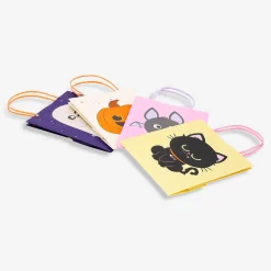 Gift bags with halloween prints - 4 pcs