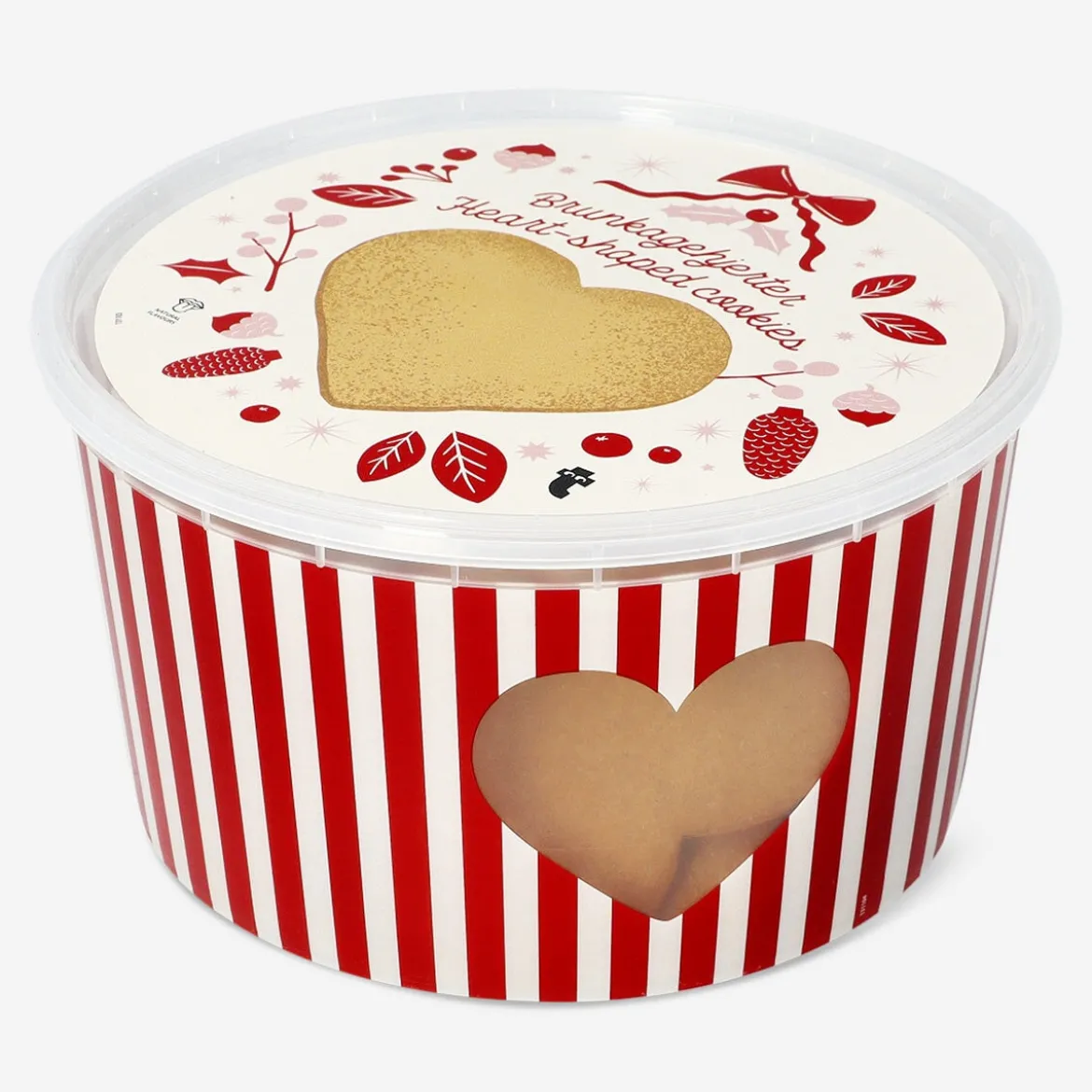 Gingerbread heart cookies