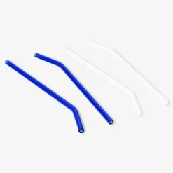 Glass straws - 4 pcs