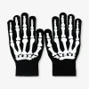 Glow in the dark skeleton gloves - For adults