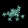 Glow in the dark spiders - 12 pcs