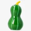Green decorative pumpkin - 7 cm