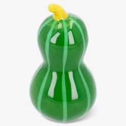 Green decorative pumpkin - 7 cm