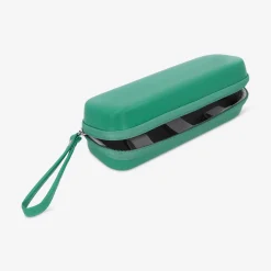 Green travel case for electrical toothbrush
