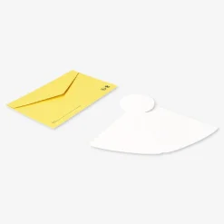 Greetings card - Honeycomb festive hat