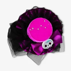 Hair clip with veil costume accessory - For adults