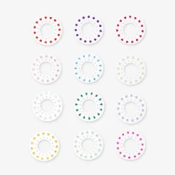 Hair jewel decorator with 12 refills