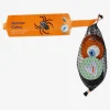 Halloween chocolate coins in net