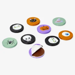 Halloween chocolate coins in net