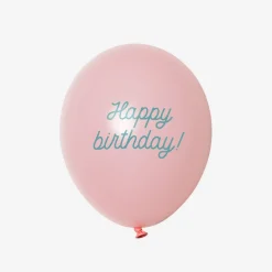 Happy birthday balloons. 6 pcs