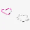 Heart and star carabiners - 2 pcs