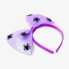 Iridescent hairband with spiders - For kids