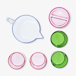 Jug with cups picnic set - 5 pcs