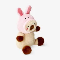 Key ring - Capybara dressed as bunny