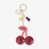 Keyring - Glitter cherry