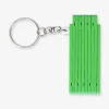 Key ring - Mini folding green ruler