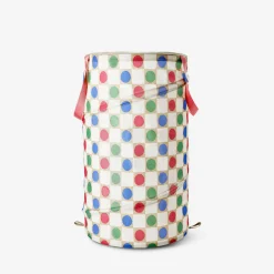 Laundry basket with colourful dots - 35x48 cm