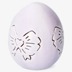 LED glowing egg with bow design