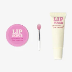 Lip care set - Strawberry and lime fragrance