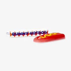 Marshmallow hot dog in box