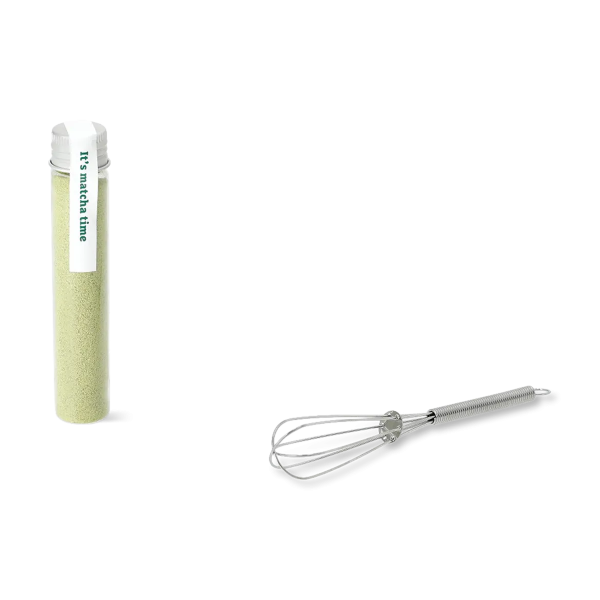 Matcha kit with mug, whisk and matcha powder