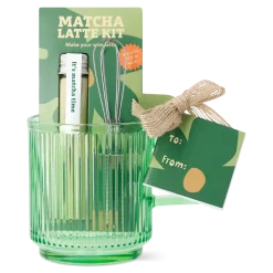 Matcha kit with mug, whisk and matcha powder