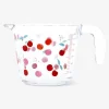 Measuring cup with cherry print