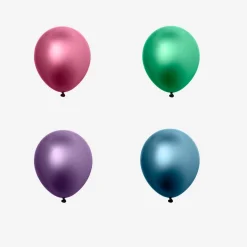 Metallic balloons - 8 pcs