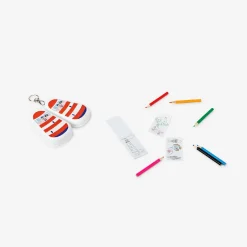 Mini coloured pencils with colouring book