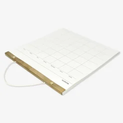 Monthly planner for hanging