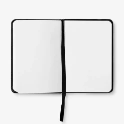 Notebook with Blank Pages and Elastic Closure - A6