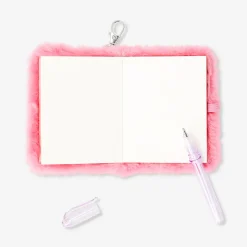 Notebook with keyring - Candy monster motif