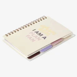 Notebook with page markers. A6