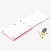 Notepad with magnetic clip