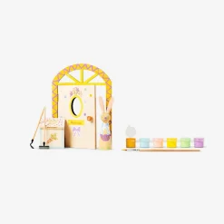 Paint-your-own Easter bunny house decoration