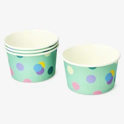 Paper snack bowls - 4 pcs